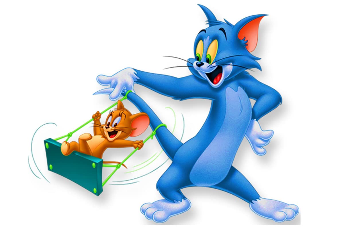 Kamya Home Decor Tom and Jerry Wall Sticker (Multicolor PVC Vinyl) (B09W9VN7RX) Amazon Price History, Amazon Price Tracker