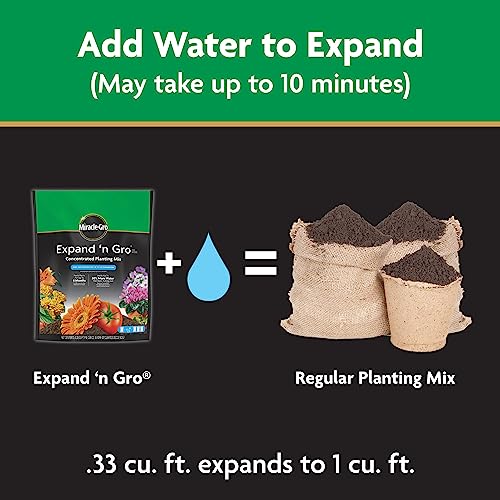 Miracle-Gro Planting Mix, 0.33 cu. ft., Pack x2 miniatura 4