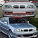 PENSUN MTECH STYLE Front Bumper Fit for 2000-2006 BMW E46 330ci 325ci 2Door COUPES W/Fog Lights