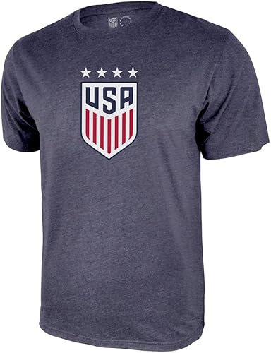 Miniatura 2 de Icon Sports Offical Licensed US Soccer Federation USWNT Player 4 Star Unisex T-Shirt