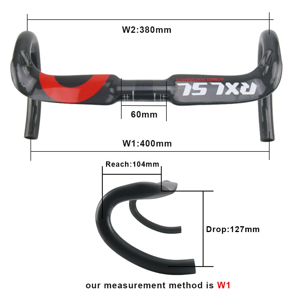 ロードバイク　カーボンハンドル　380mm Amazon.co.jp: ASIACOMハンドル カーボンハンドル エアロ