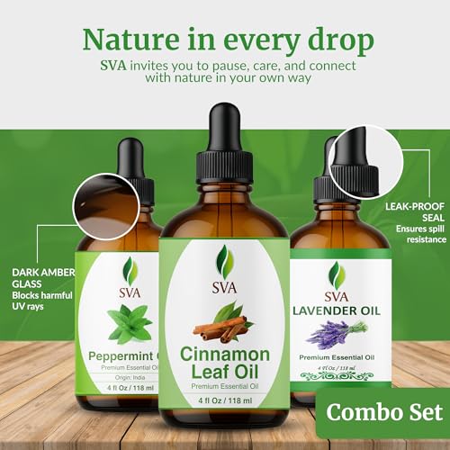 Aceite Esencial SVA Canela, Lavanda y Menta 4oz Combo miniatura 7