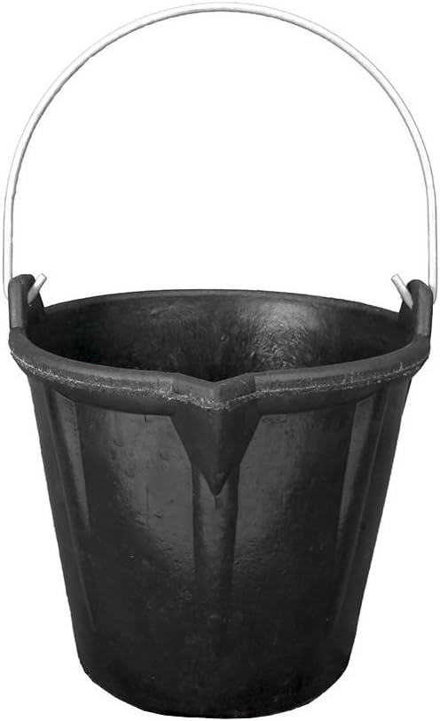 10010004 Rubber Bucket for Home, Number 2, 11 L Capacity