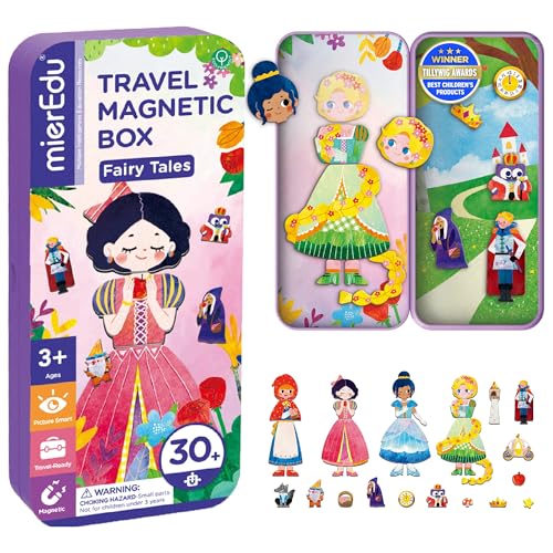 MierEdu Gioco Magnetico: Vesti L'Infermiera! Box Da Viaggio Per Bambini Dai 3 Anni - 3