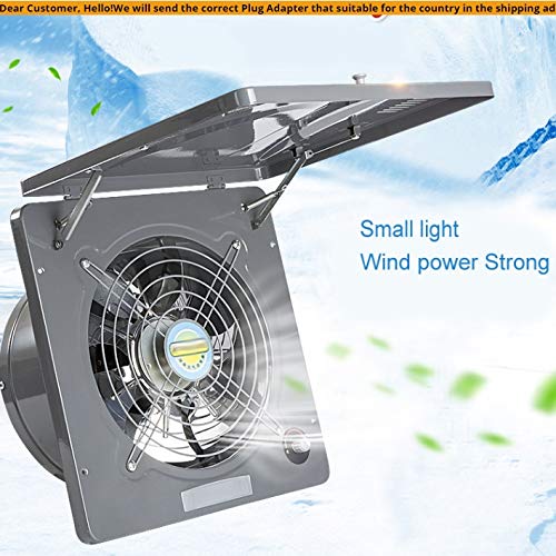 Extractor de Ventilación para Ventana Tipo Campana para Cocina y Baño, Potente, Industrial, Alta Velocidad miniatura 2