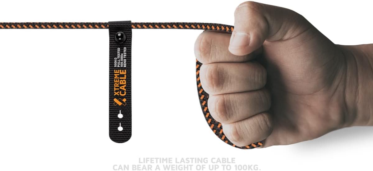 Xtorm CXX003 Xtreme Series USB-C to Lightning Cable, 4.9-Ft.