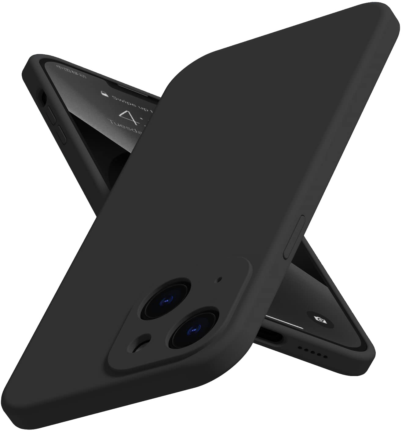 EGOTUDE Silicon Soft Case Camera Protect Microfiber Lining Cover for iPhone 13 (Black) (B09ST5HSS2) Amazon Price History, Amazon Price Tracker