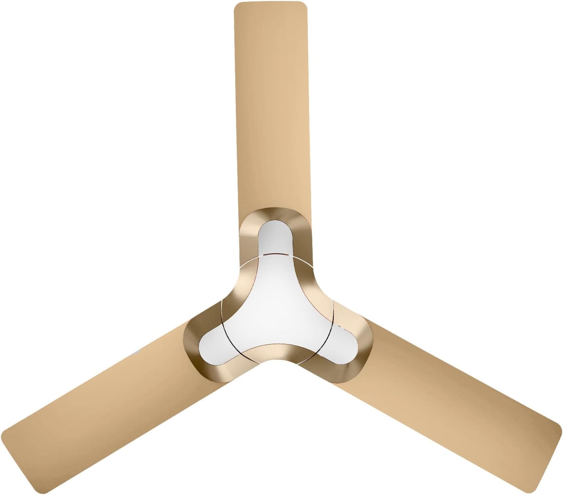 RR Signature 1200MM New York Brooklyn I Energy Efficient I High Speed Ceiling Fan I Champagne Gold