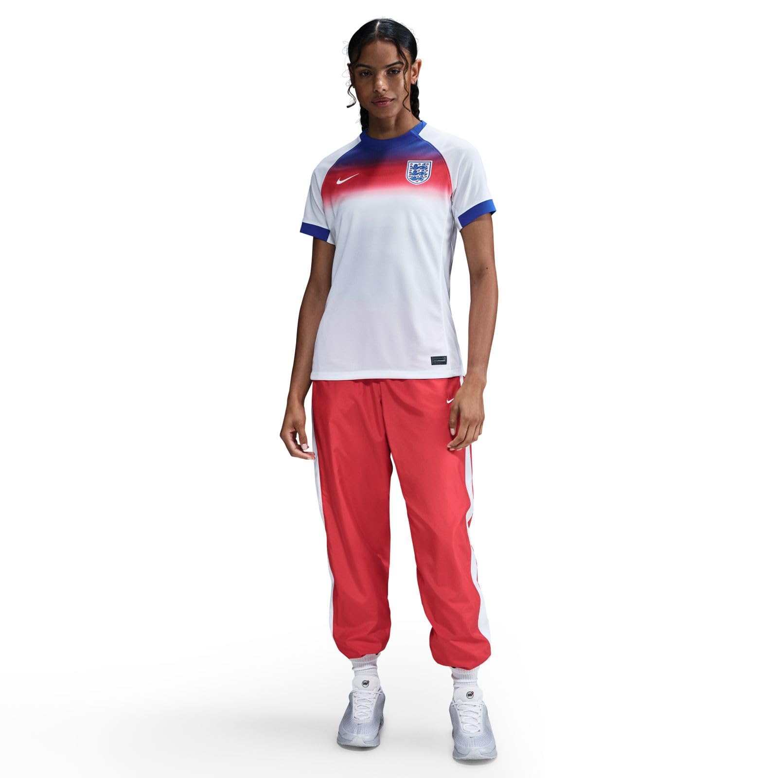 Nike England 2025 Stadium Home (Frauenteam) Nike Dri-Fit Replika-fußballtrikot für Damen Maglia da Calcio Replica Donna