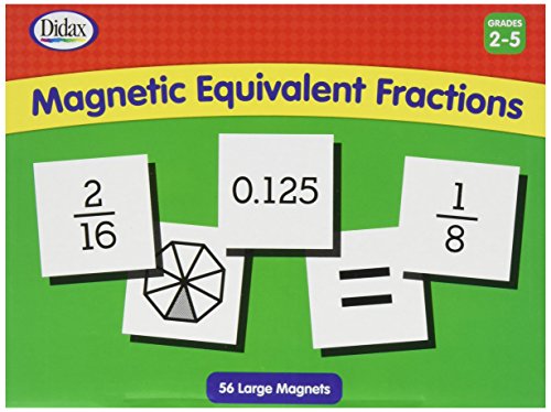 Didax Educational Resources 211035 Magnetic Equivalent Fractions