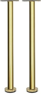 Modern Gold Metal Furniture Legs for DIY Bathroom Cabinet Set of 2 Adjus...