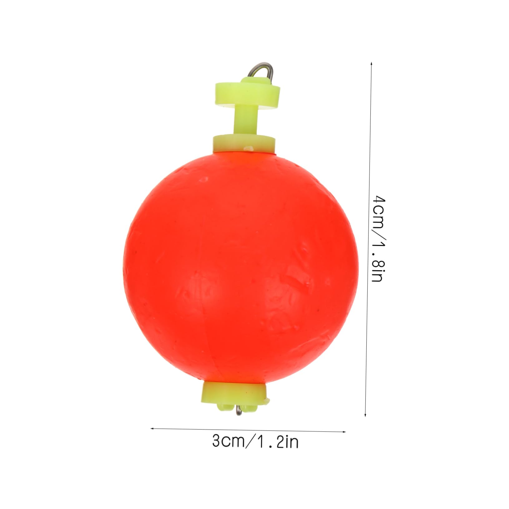 YARNOW Flotter Bobbers lestés de pêche flotteurs de Canne à pêche Plates-Formes de pêche au Flotteur flotteurs de carpes bouée Flotteur de pêche Outil de pêche Rouge