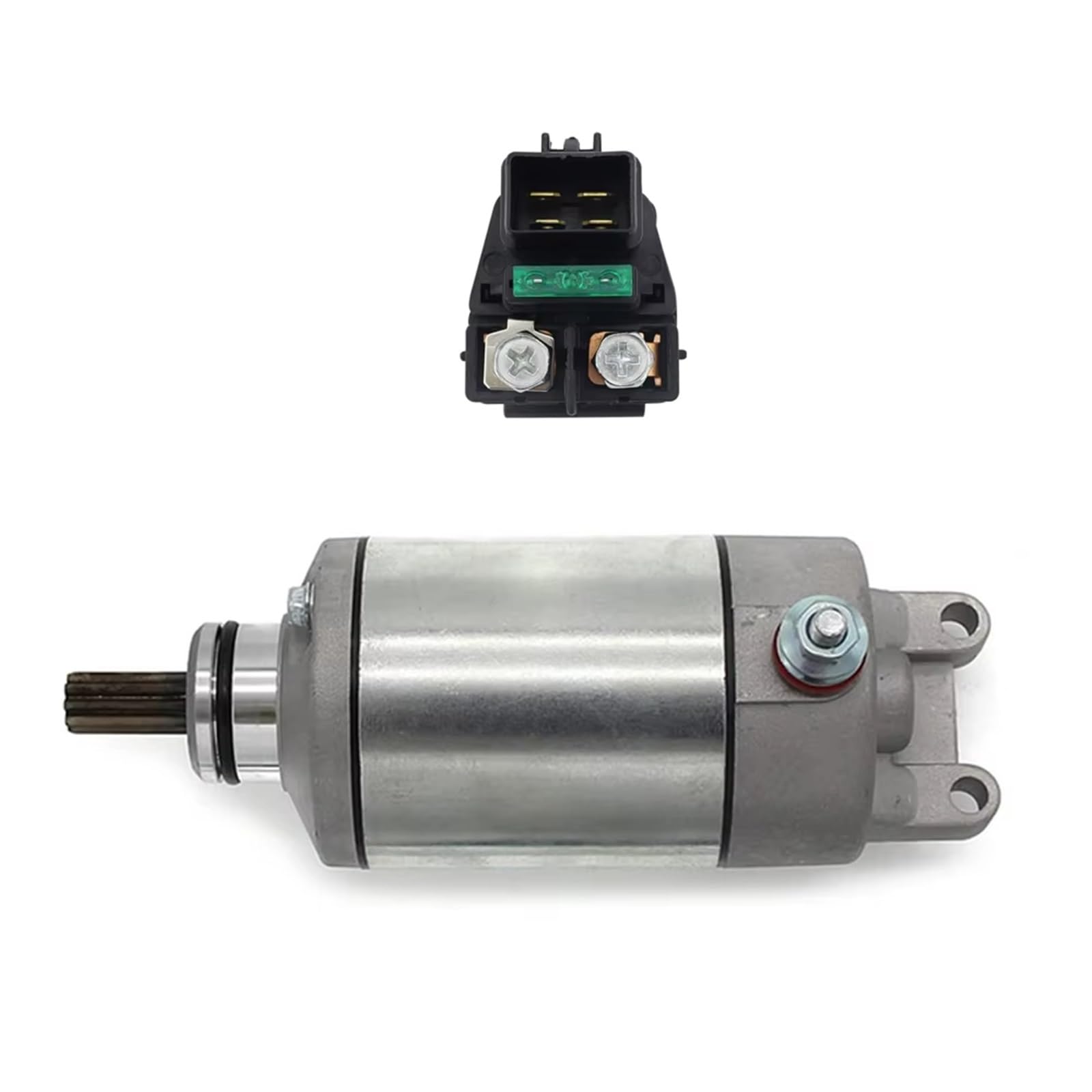 Démarreur de Moteur Pour Arctic Pour Cat ATV 400 Pour DVX 2004 2005-2008 Démarreur Et Relais 18718 31100-29F00 3110029F00 3445-033 3445033 Démarreur électrique Starter Motor