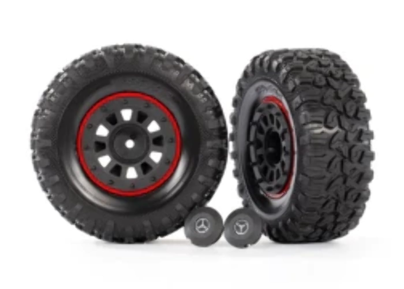 Amazon.com: Traxxas 8874 Tires & Wheels (2.2' Black Wheels