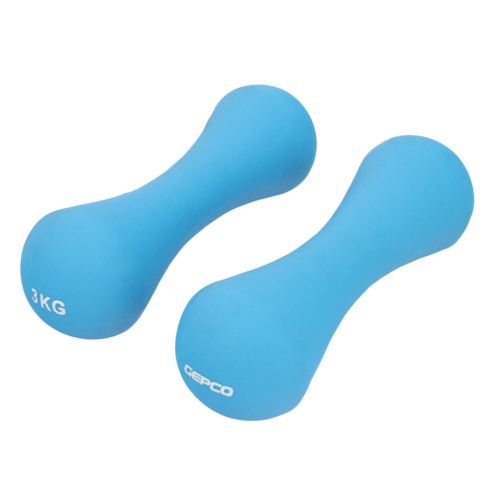 2 x 3 kg hantle neoprenowe hantle krótkie hantle aerobic