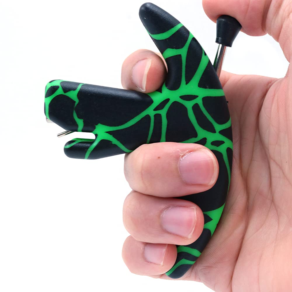 Three Finger Thumb Strong A1 Plastic Archery Release Aid Compound Bow Hunting Release Aid