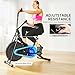 SPORTNOW Exercise Bike for Home Use, Quiet Stationary Bike with Adjustable Seat and Resistance, Indoor Cycling Machine with LCD Display, Smooth Belt Drive for Home Gym Fitness Workout Cardio Training