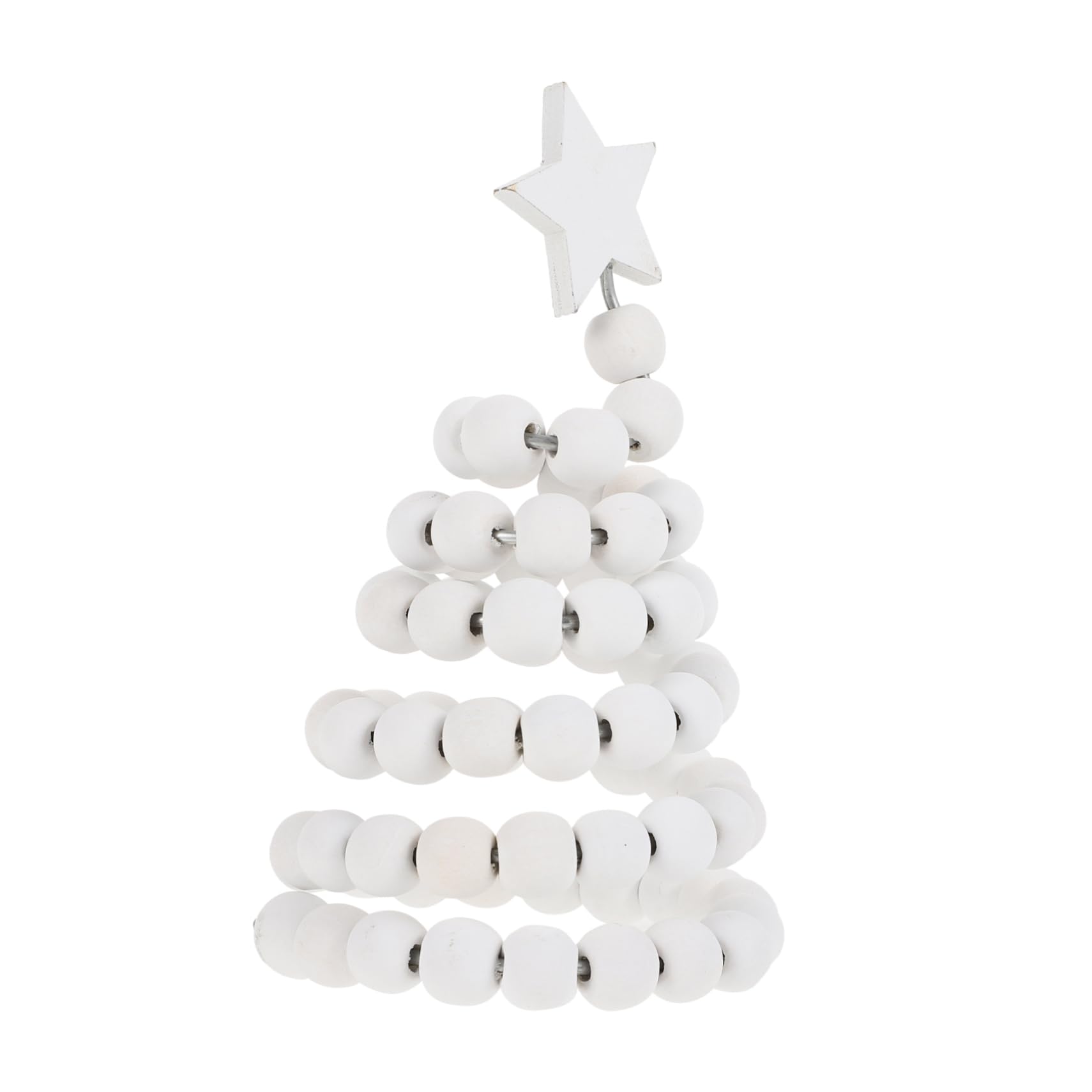 Grand paon 47 cm plume blanche, strass Déco sapin Noël - Décoration