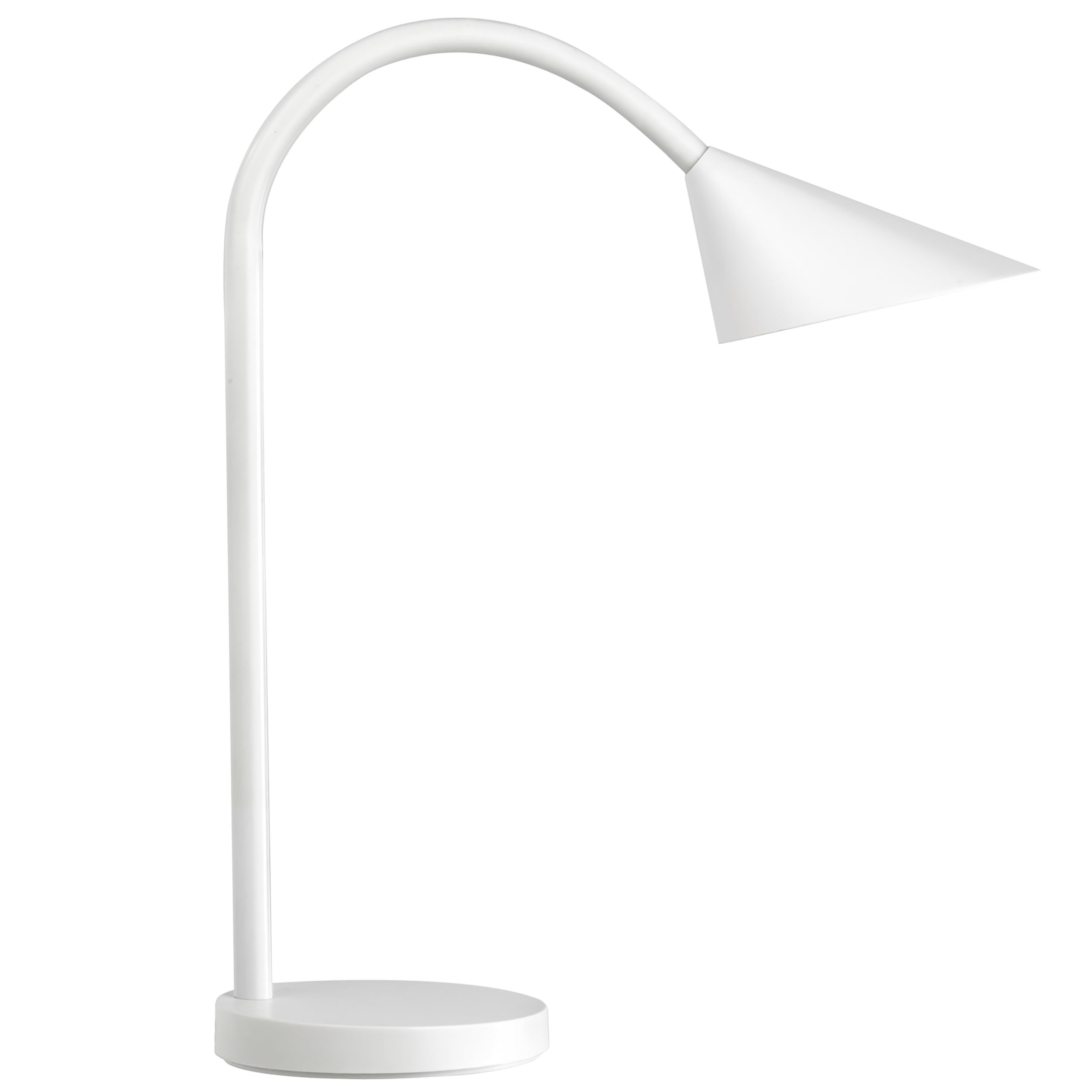 Unilux 400077404 moderne LED-Schreibtischlampe, flexible Schreibtisch-Leuchte Bürolampe Tischlampe Leselampe Leuchte Büroleuchte Schreibtischleuchte Tischleuchte