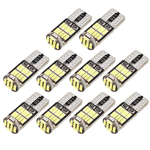 T10 194 168 W5W 2825 Canbus LED 6500K 4014 Chipset 26SMD (Set 10)