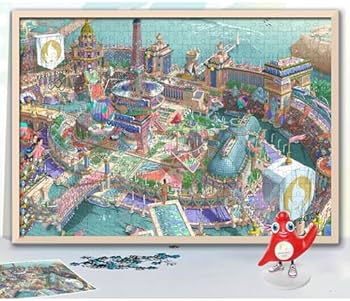 Amazon | 2024年パリオリンピック ポスター 1000ピース ポスター付き