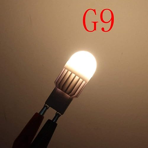 Miniatura 6 de Lámpara de diodo emisor de luz G9 2 unids 110 V 3 W blanco cálido mini regulable 360 grados de cerámica de alta potencia diodo emisor de luz G9