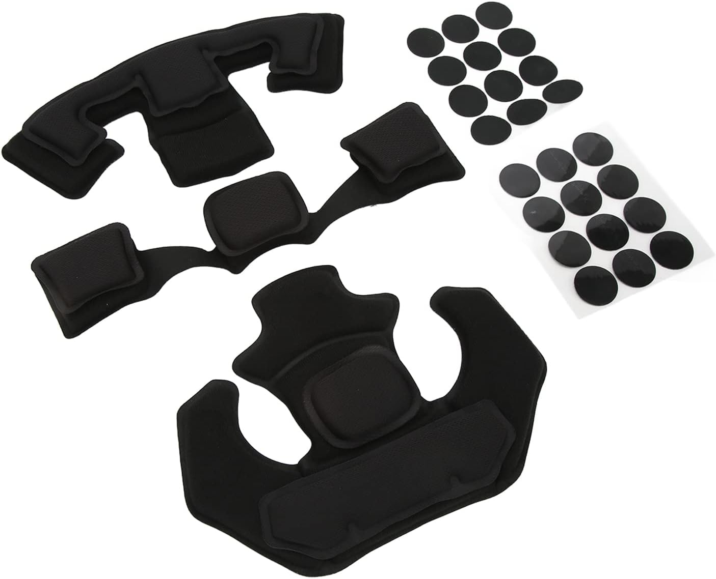 Cuscino per Casco per Grom 125 2014-2024 | Fodera Traspirante Del Casco Set Imbottitura Interna per Casco Tattico Cuscini Spugna Ammortizzanti Sostitutivi Imbottitura