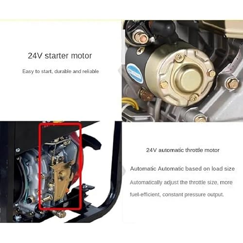 BOZHOUYUPIN 6KW 24V DC発電機 の商品画像 3