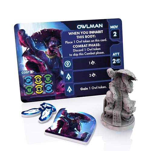 Tamashii: Owlman - Juego de Estrategia Sci-Fi para 1-4 jugadores miniatura 1