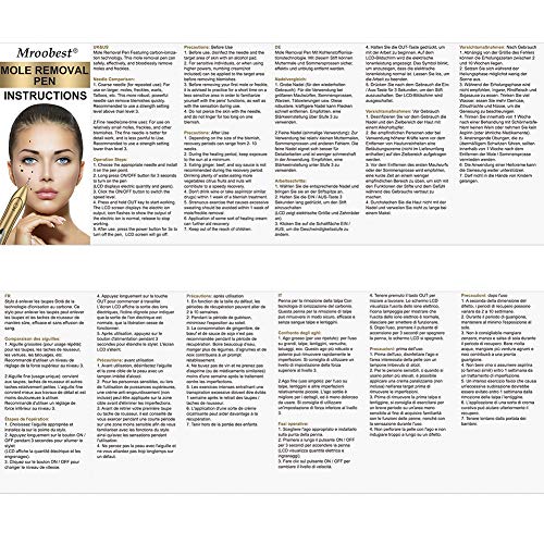 Muttermal Entfernen, Warzen Entfernen, Mole Removal mit 9 Stärke Stufen für alle Arten von haut-tag (Warzen, Muttermale… - Image 8