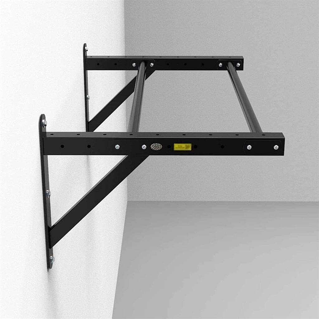 Strength Training Pull Up Bar Pull-up Bar Stainless Steel Wall-mounted Pull-up Bar Triangular Support Home Fitness Equipment Parallel Bar With Adjustable Wall Distance Strength Training Equipment