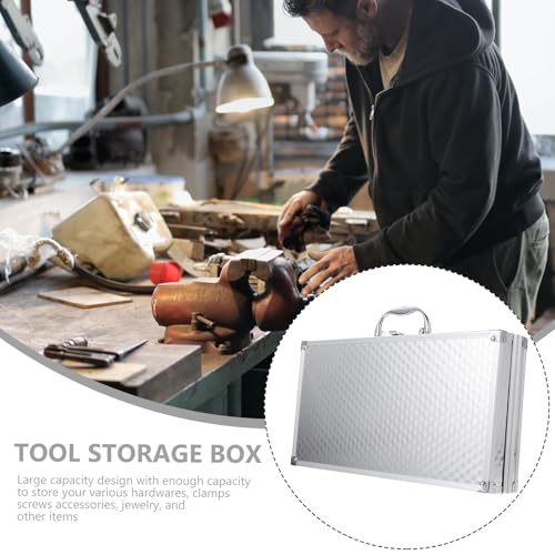 Mallette aluminium extérieure pour hommes active en déplacement avec outils professionnels - 7