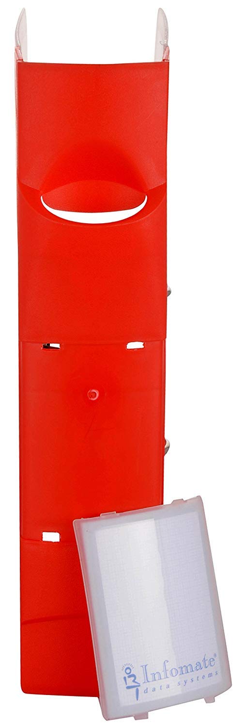 Infomate Box File - Combo of 2 - Office Documents & Certificates Storage (Red) 2