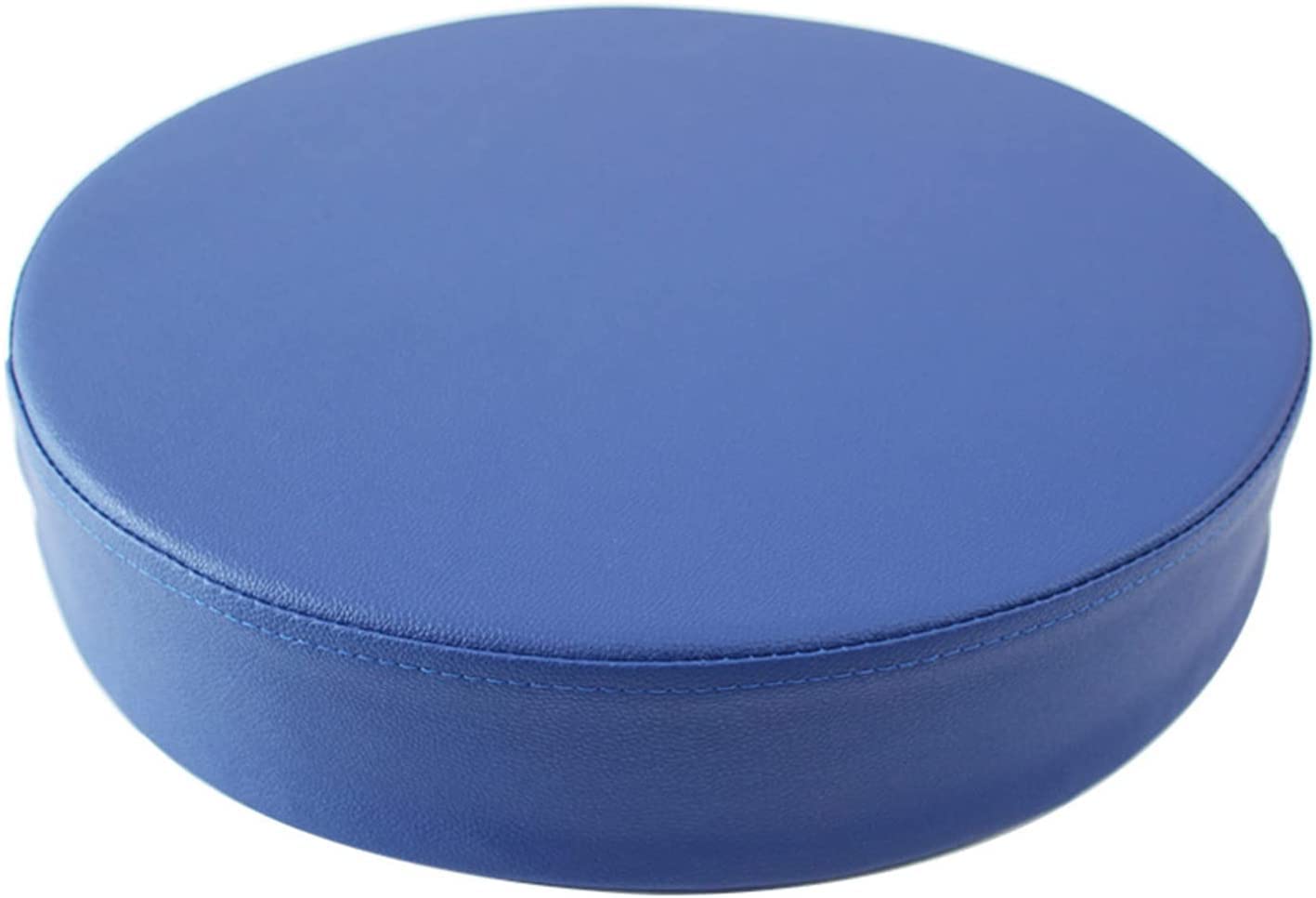 Round Chair Cushion Indoor Outdoor Heavy Duty Waterproof Seat Cushion Thick Memory Foam Chair Cushion Kitchen Dining Office Seat Cushion 16 Inch Blue