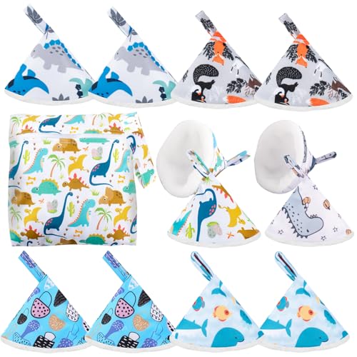 Image of 12 Pcs Peepeeteepe for Baby Boy with Storage Bag, Reusable Peepeeteepe Baby Boy with Hang Loop (6 Patterns)