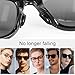 HCHRVR Smart Glasses Accessories Kit for Ray-Ban Meta Wayfarer/Headliner/Skyler,Come with Nose Pads, Adjustable Anti-drop Lanyard,Sunglasses cleaning tools,Non-slip Glasses Holder,Lens Cleaning Paper