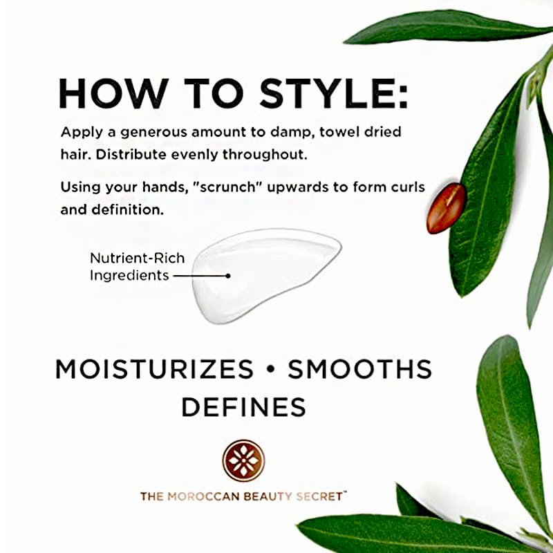 GZE Curl Defining Cream Leave-in Non-stick Hydrates & eliminates frizz, Hair-Smoothing Anti-Frizz Cream to Define All Curl Types & Hair Textures Curling Perfection Cream For Women and Men, Brown - Image 7