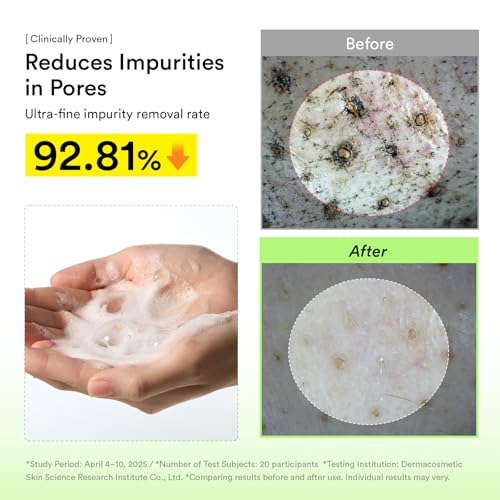 Image of Abib Pore Clay Pack Cleanser Heartleaf Charcoal Foam, 4.05 fl oz, Mousse Form, Oil Control, Unscented