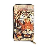 Materialbeschreibung: Hochwertiges Leder und hochwertiger Metallreißverschluss, langlebig