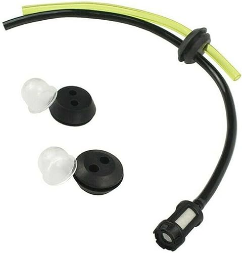 Miniatura 7 de Generic 5 filtros universales de tubo de manguera de combustible, kit de filtro de gasolina universal con filtro de tanque y junta de bombilla de