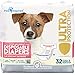 Paw Inspired 32ct Disposable Dog Diapers | Female Dog Diapers Ultra Protection | Diapers for Dogs in Heat, Excitable Urination, or Incontinence (Small)