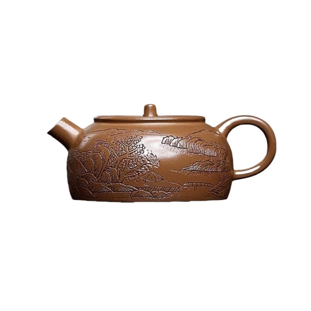 Teesieb Kreative Handgemachte Exquisite Muster Jiangshan Schöne Teekanne Home Lila Sand Teekanne Wasserkocher