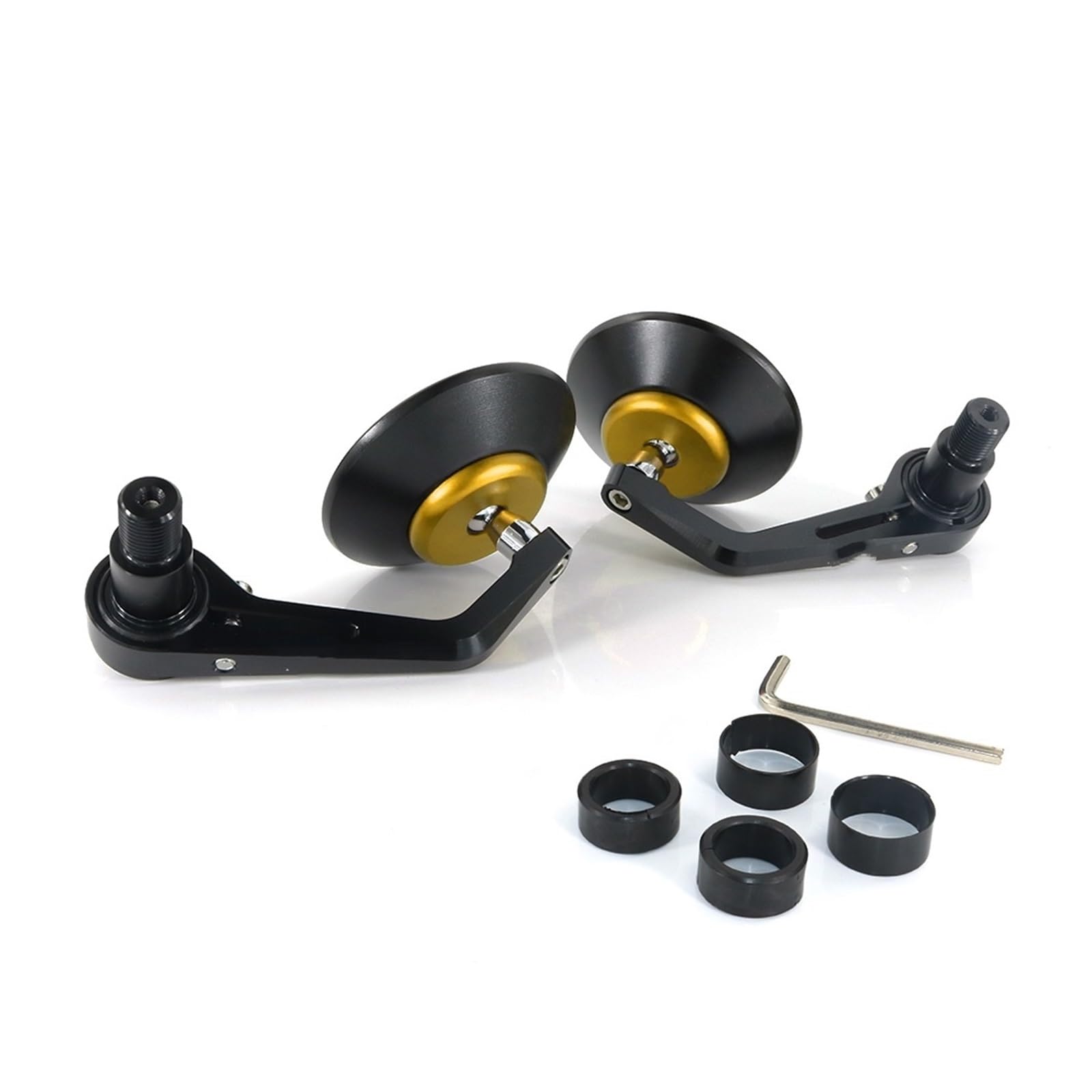 Moto Lusterko końcówkowe kierownicy Motocyklowa k Pasuje Do Yamaha XSR 900 2016-2021 XSR700 2018-2021 Tmax500 Tmax530 XJ 6/DIVERSION MT-10 CNC Lusterko Wsteczne