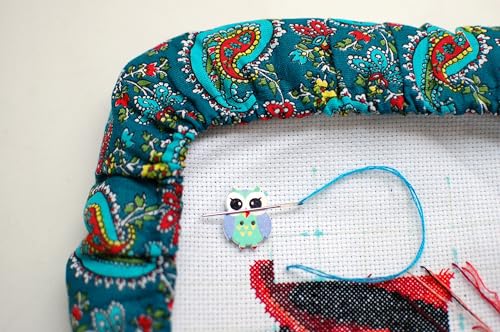 Cross stitch Grime Guard for q-snap 8x8 inches and Needle minder embroidery frame cover qsnap Needlework Frame for cross stitch kit cross stitch organization cross stitching for beginners qsnap3