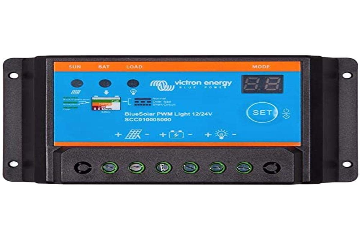 Victron EnergyCharge controller BLUE SOLAR PWM light 12/24V 10A