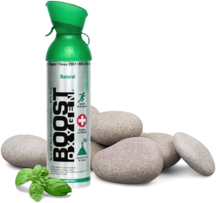 Sunvit-D3 Boost Oxygen Cylinder - Portable Oxygen Cylinder for Breathing Up To 200 Uses | Natural O2 Pure Oxygen Can Promotes Free Breathing, assists with Hangovers, Cold, Flu, & Revitalizes Lungs 10L