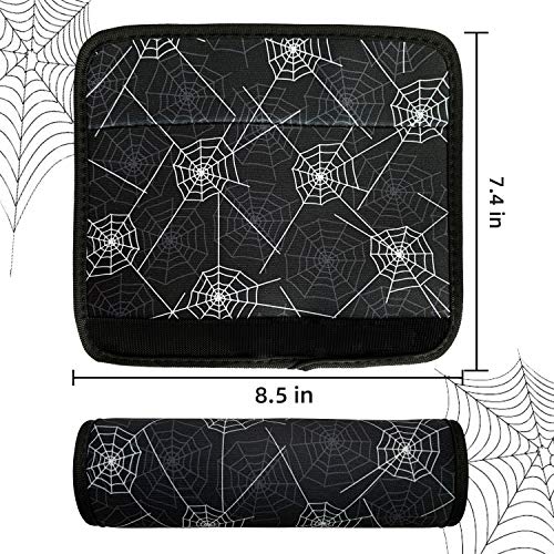 Image of Spider Seat Belt Cover for Kids, Seat Belt Pad for Boys, Car Seat Straps Shoulder Pads for Kids, Kid's Seat Belt Cushion, Shoulder Strap Pad, 1 Piece(Black)