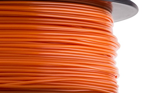 Image of HATCHBOX 3D PLA-1KG1.75-ORN PLA 3D Printer Filament, Dimensional Accuracy + /- 0.05 mm, 1 kg Spool, 1.75 mm, Orange