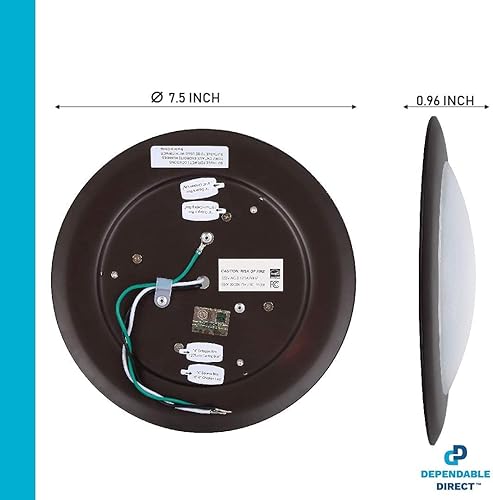 Miniatura 6 de Lunabode LED Lámpara de techo, luz de techo empotrada, luz LED, luces de habitación, luces de cocina, luces de armario, 15 W (ecualización de 120