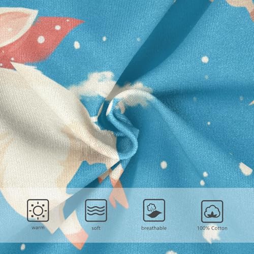 KLL Flying Pigs A Dark Blue Sky Little Boys Comfort Underwear Cute Undies3